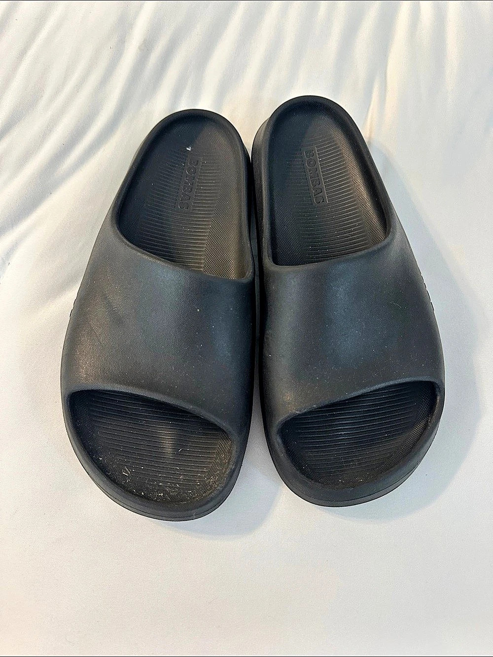Bombas Friday Slide Sandal Black Slide Sandals